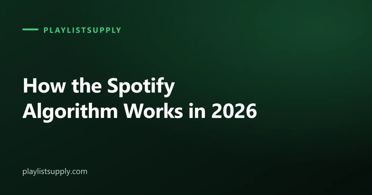 How the Spotify Algorithm Works in 2026