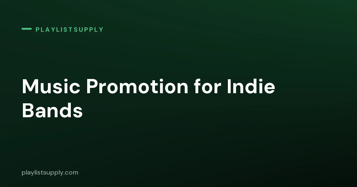 Music Promotion for Indie Bands: Build a World, Own a Microgenre and Land on the Right Mood Playlists