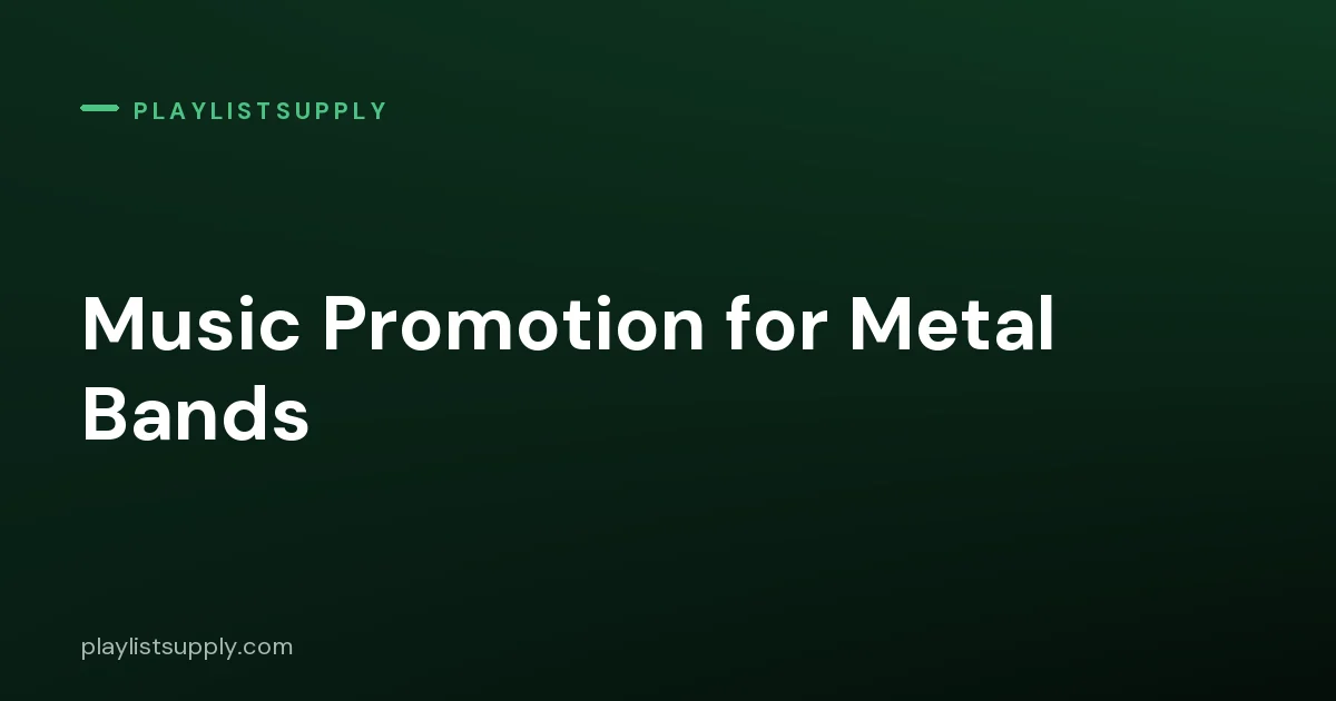 Music Promotion for Metal Bands: Pitch the Right Subgenre, Own YouTube and Build Fans Who Buy the Shirt